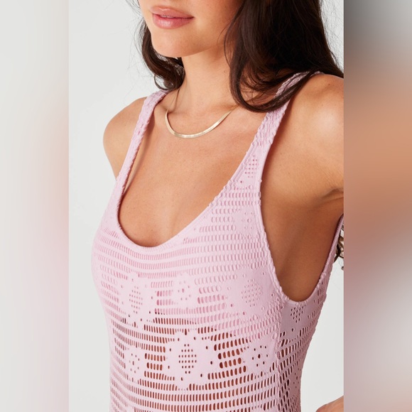 NWT PAMELA ANDERSON Pamela Cheeky One Piece Swimsuit - Pink Dream - Picture 5 of 10